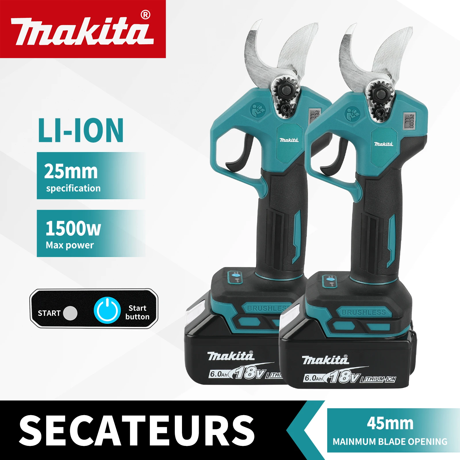 Pruning Shears - MPP569 – bezszczotkowe elektryczne nożyce do