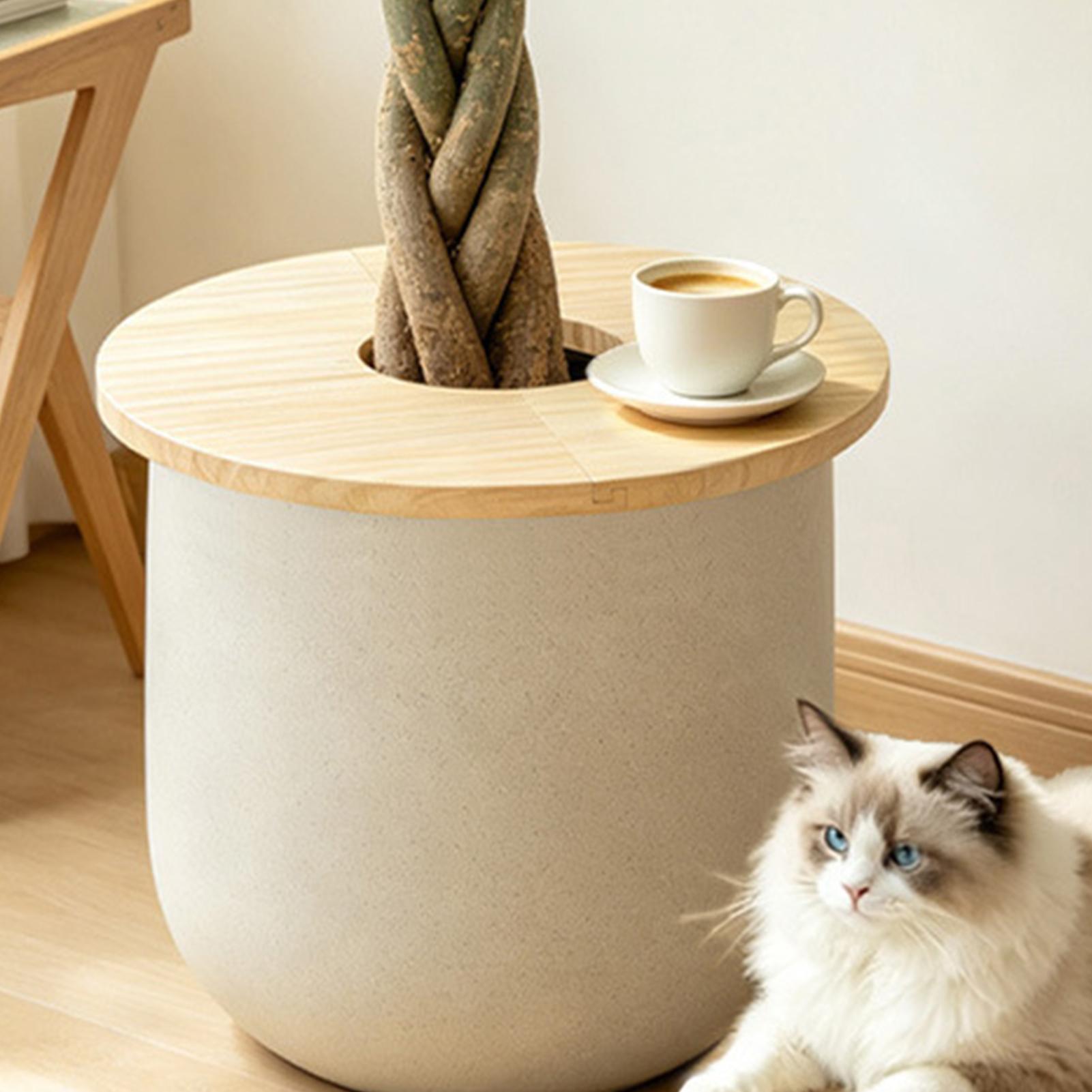 Drewniane osłonki na doniczki, – Indoor Herb Garden recenzja i cena