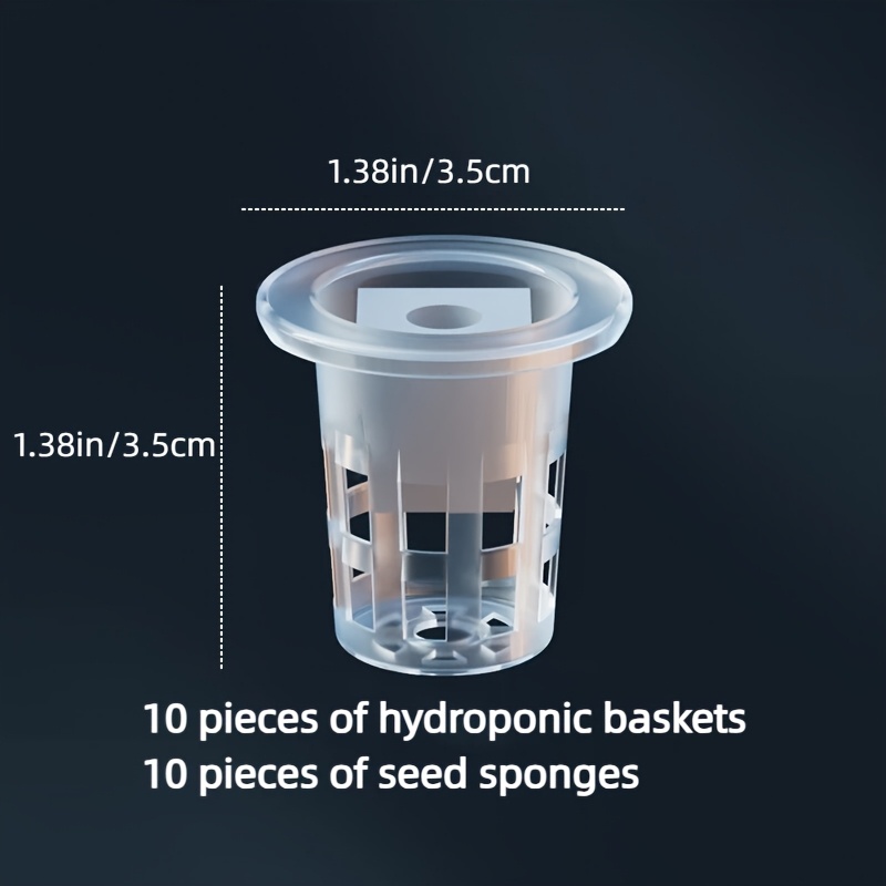 Zestaw 10 koszyków do hydropon – Seed Starter Tray recenzja i cena