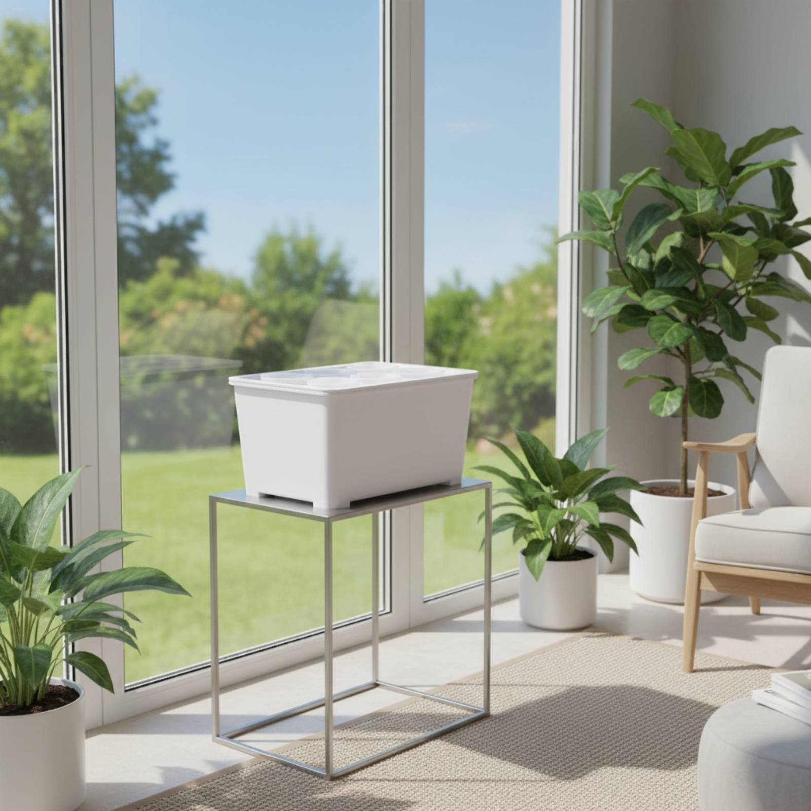 Hydroponiczna skrzynka do upra – Hydroponic Kit recenzja i cena