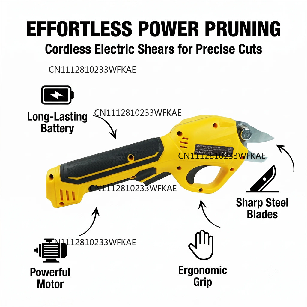 Elektryczne nożyce do gałęzi,  – Pruning Shears recenzja i cena