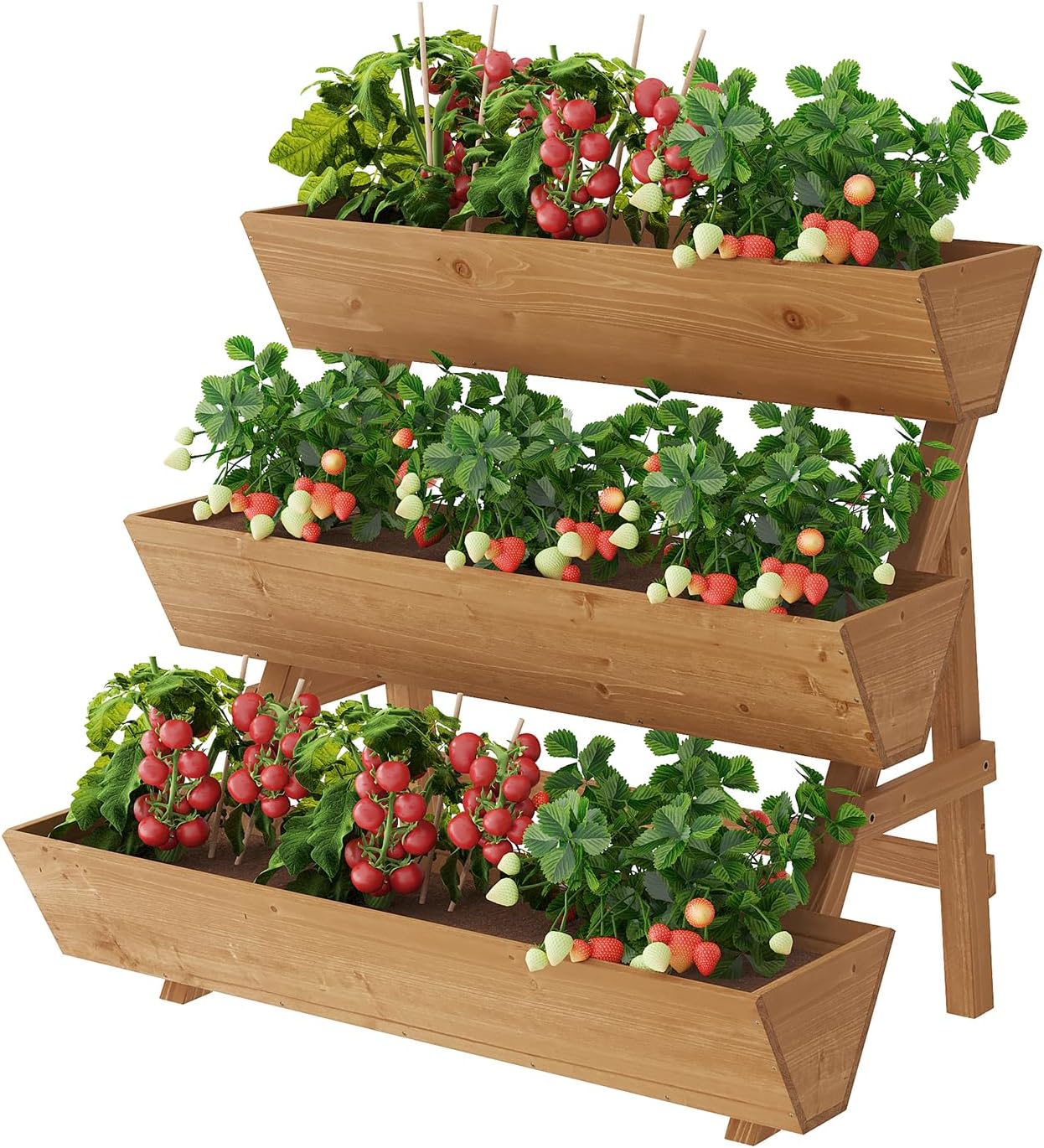Ogród na patio i balkon, drewn – Raised Garden Bed recenzja i cena