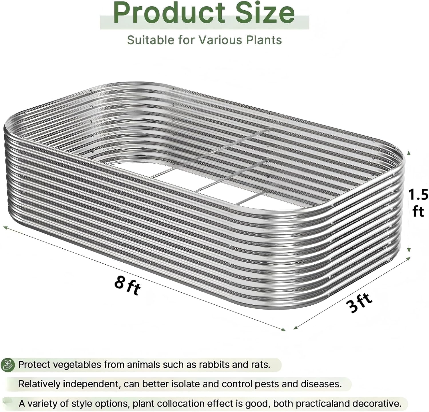 Ogród na zewnątrz z 2 szt. ocy – Raised Garden Bed recenzja i cena