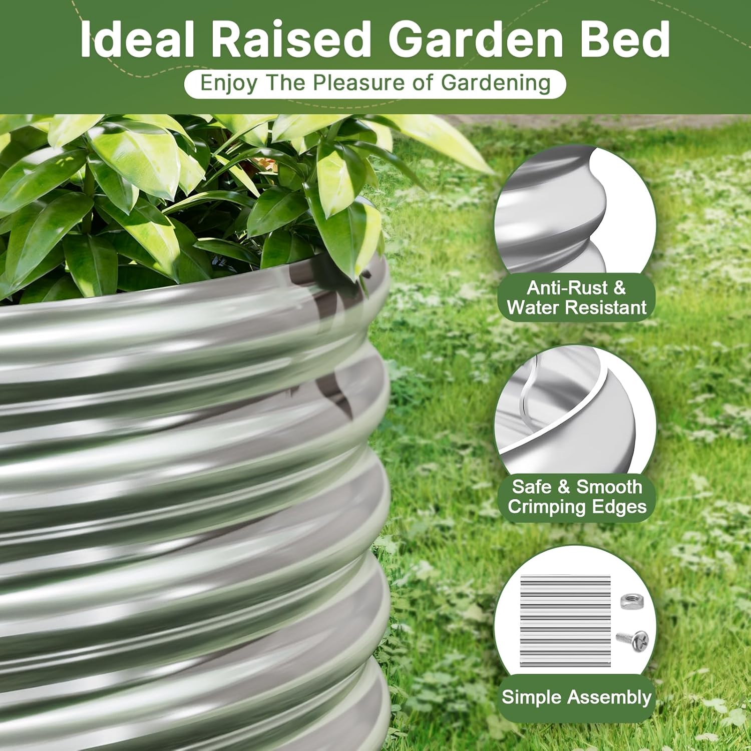 Ogród na zewnątrz z 2 szt. ocy – Raised Garden Bed recenzja i cena